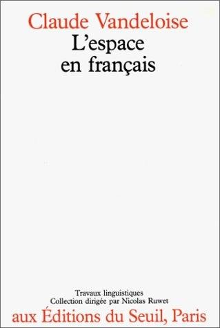 Couverture : L' espace en français