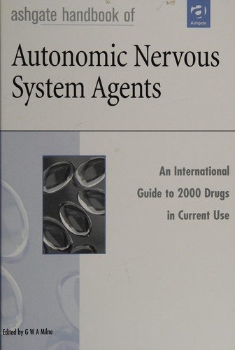 Couverture : Ashgate handbook of autonomic nervous system agents