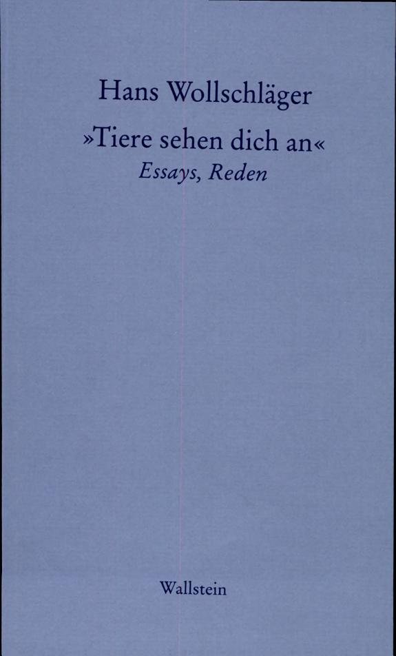 Couverture : "Tiere sehen dich an"