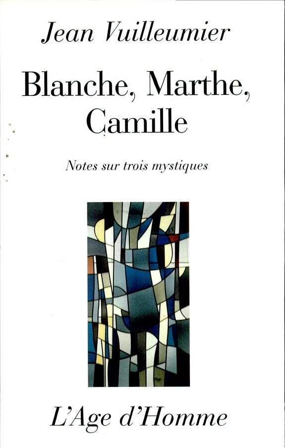 Couverture : Blanche, Marthe, Camille