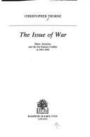 Couverture : The issue of war