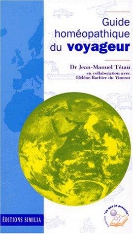 Couverture : Guide homéopathique du voyageur