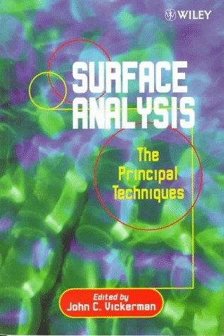 Couverture : Surface Analysis - The Principal Techniques