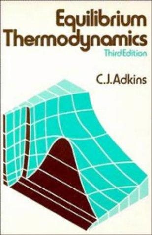 Couverture : Equilibrium thermodynamics
