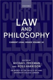 Couverture : Law and Philosophy (Current Legal Issues)