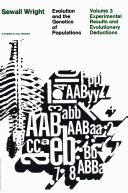 Couverture : Evolution and the genetics of populations