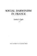 Couverture : Social Darwinism in France