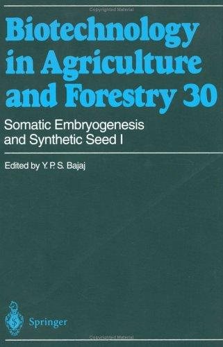 Couverture : Somatic embryogenesis and synthetic seed