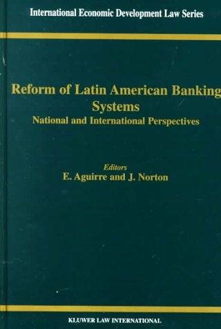 Couverture : Reform of Latin American Banking Systems (International Economic Development Law, 11)