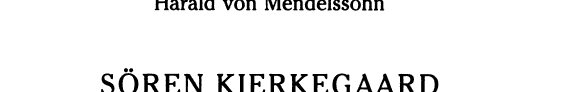 Couverture : Sören Kierkegaard, ein Genie in einer Kleinstadt