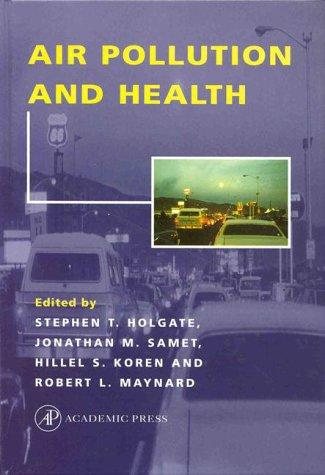 Couverture : Air pollution and health