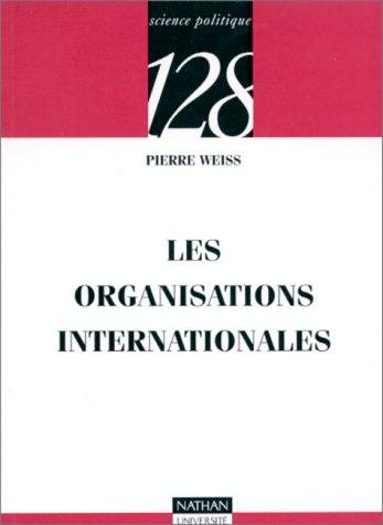 Couverture : Les organisations internationales