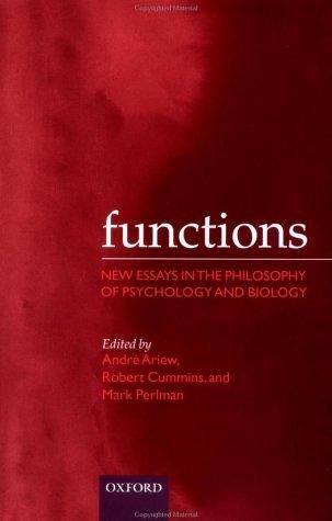 Couverture : Functions