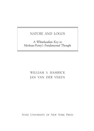 Couverture : Nature and logos