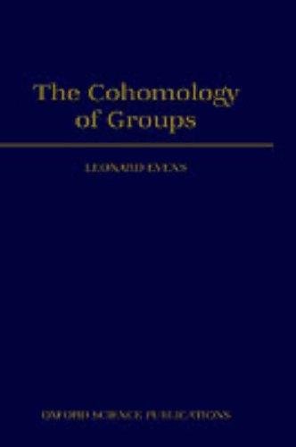 Couverture : The cohomology of groups