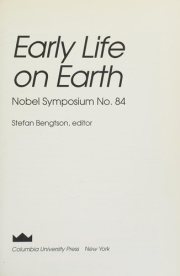 Couverture : Early life on earth