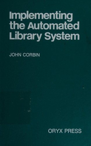 Couverture : Implementing the automated library system