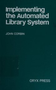 Couverture : Implementing the automated library system