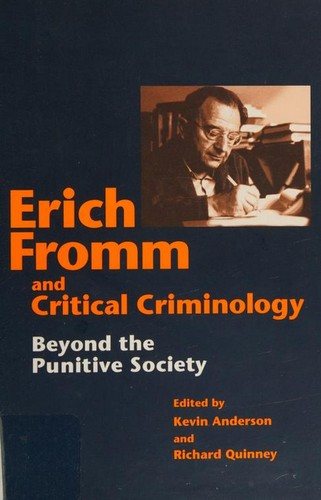 Couverture : Erich Fromm and Critical Criminology