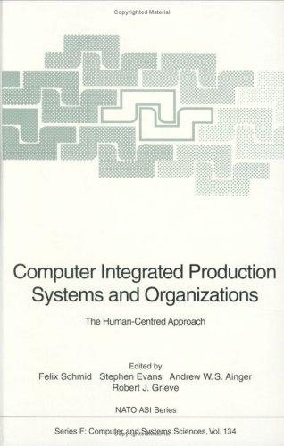 Couverture : Computer integrated production systems and organizations