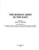 Couverture : The Roman army in the east