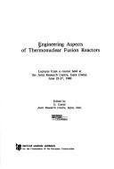 Couverture : Engineering aspects of thermonuclear fusion reactors