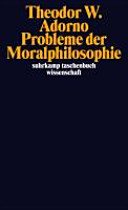 Couverture : Probleme der Moralphilosophie