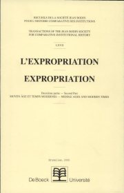 Couverture : L'expropriation