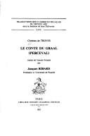 Couverture : La Rose, Renart et le Graal