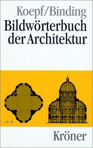 Couverture : Bildwörterbuch der Architektur