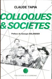 Couverture : Colloques et sociétés