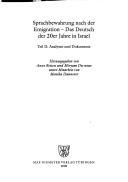 Couverture : Sprachbewahrung nach der Emigration