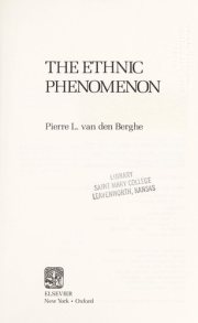 Couverture : The ethnic phenomenon