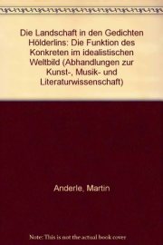 Couverture : Die Landschaft in den Gedichten Hölderlins
