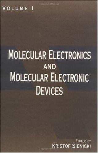Couverture : Molecular electronics and molecular electronic devices