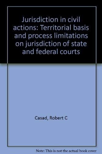 Couverture : Jurisdiction in civil actions