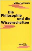 Couverture : Die Philosophie und die Wissenschaften.