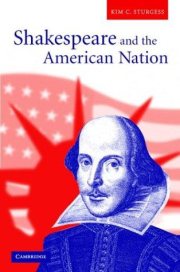 Couverture : Shakespeare and the American nation