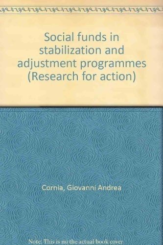 Couverture : Social funds in stabilization and adjustment programmes