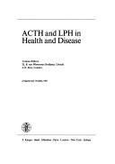 Couverture : Acth & Lph in Health & Disease (Frontiers of Hormone Research)