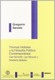 Couverture : Thomas Hobbes y la filosofía política contemporánea. Carl Schmitt, Leo Strauss y Norberto Bobbio