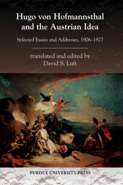 Couverture : Hugo Von Hofmannsthal and the Austrian Idea