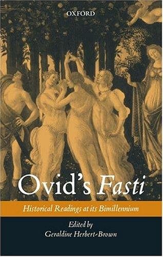 Couverture : Ovid's Fasti