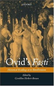 Couverture : Ovid's Fasti
