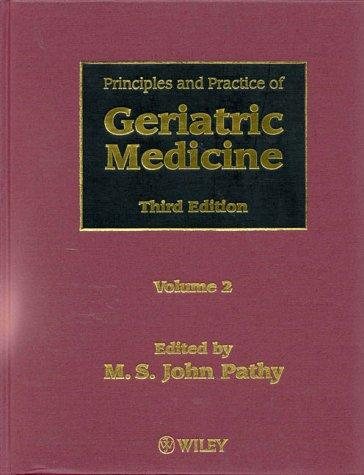 Couverture : Principles and practice of geriatric medicine