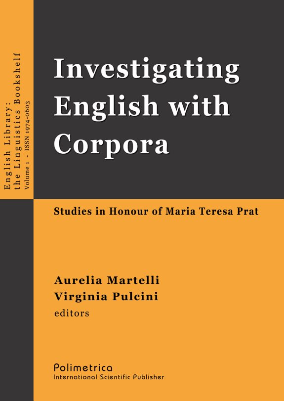 Couverture : Investigating English with corpora