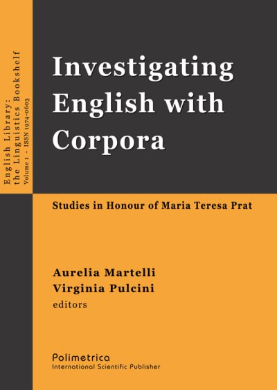 Couverture : Investigating English with corpora