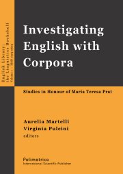 Couverture : Investigating English with corpora