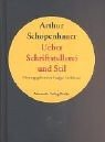 Couverture : Ueber Schriftstellerei und Stil