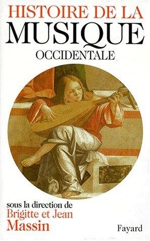Couverture : Histoire de la musique occidentale